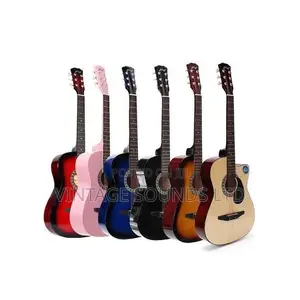 Acoustic Guitar 38 Inch 6 Strings Guitar for Beginners
