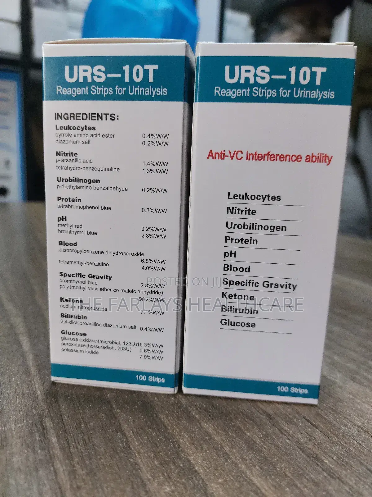 Urinalysis Strips - 10tests