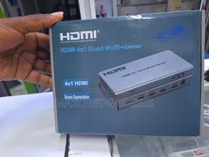 Hdmi 4×1 Quad Multiviewer Screen Segmentation With Remote