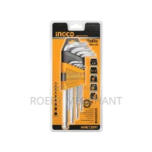 Ingco Hex Keys Ballpoint 9pcs