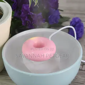 USB Donut Humidifier Mini Cute Mist Humidifier Floating Spa