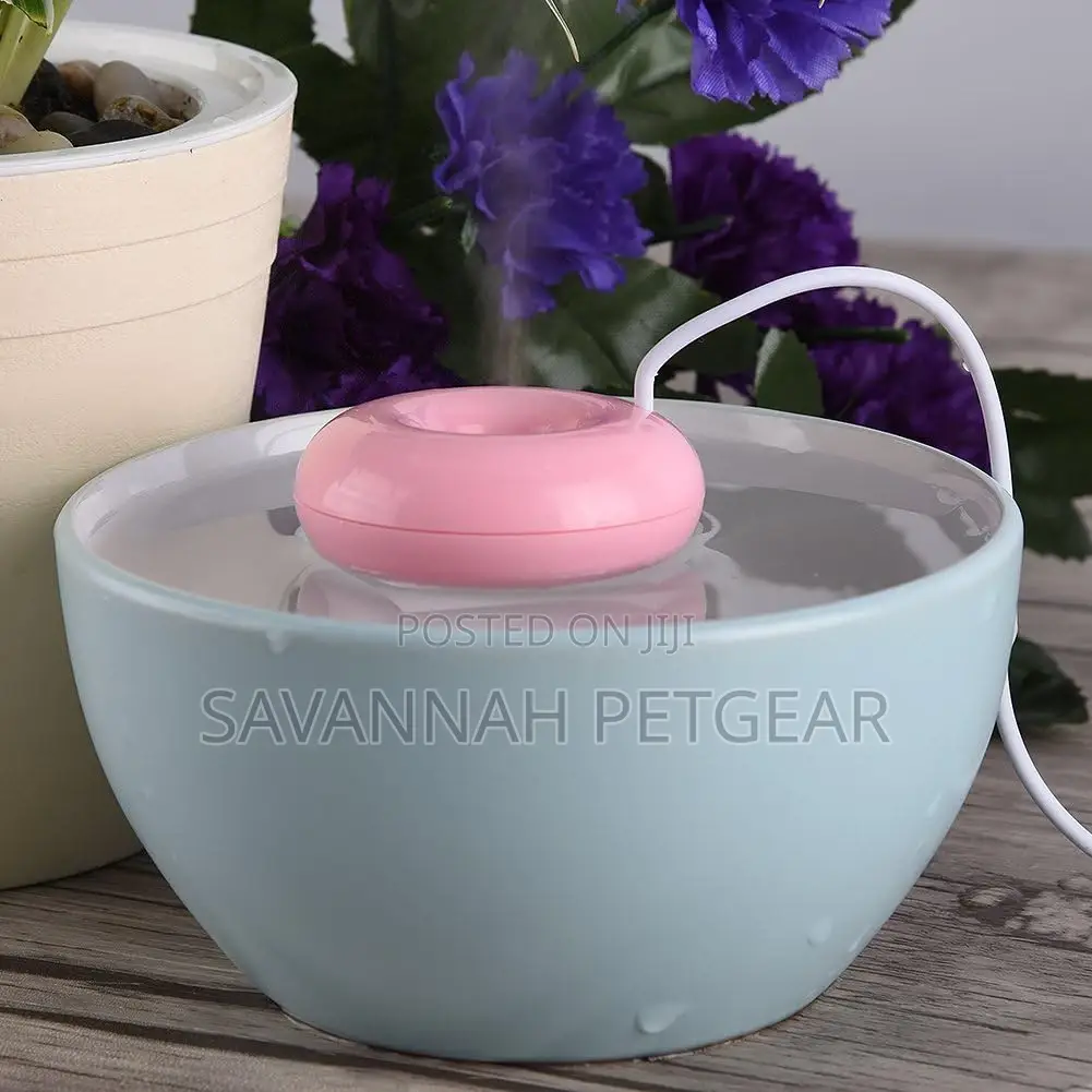 USB Donut Humidifier Mini Cute Mist Humidifier Floating Spa