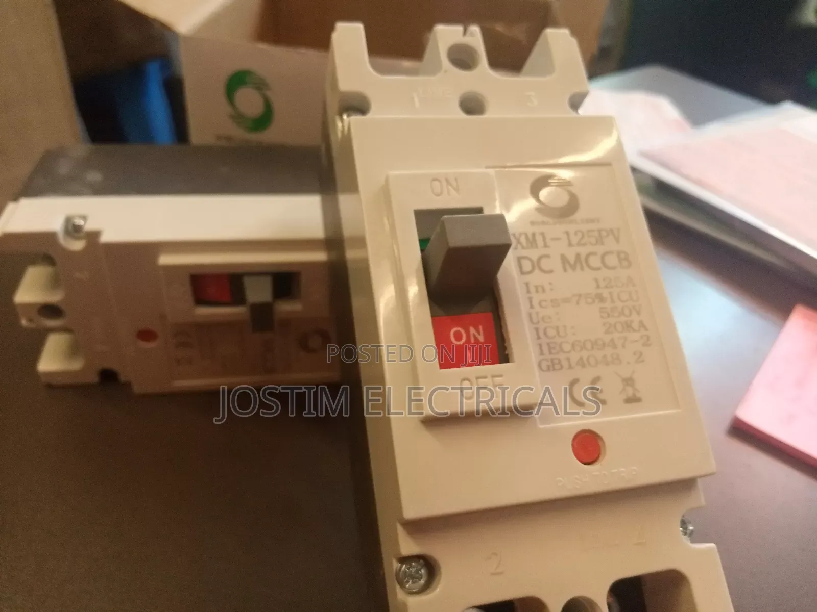 Dc McCb 2pole for Solar System 125A