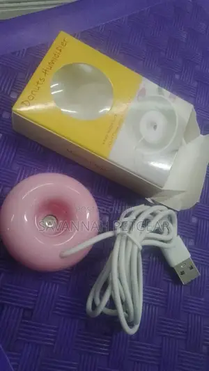 USB Donut Humidifier Mini Cute Mist Humidifier Floating Spa