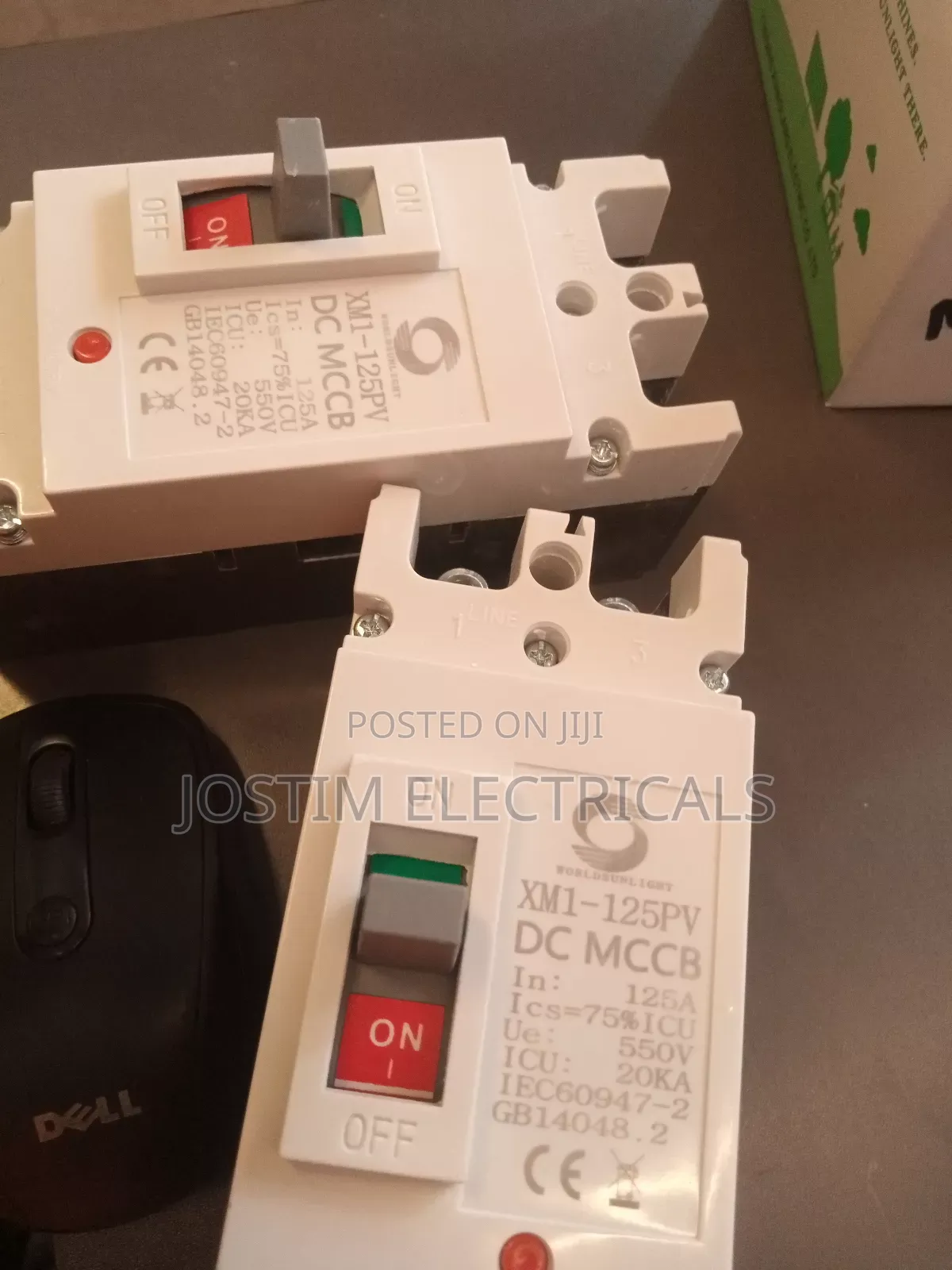 125A Solar DC McCb 2pole