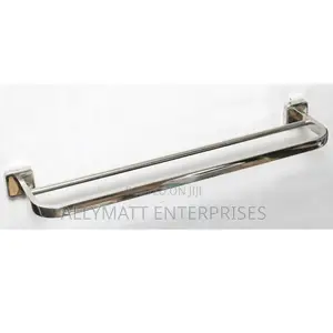 Silver Towel Double Rail S