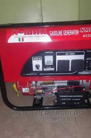 2.4kva Kmax Generator /Gasoline Generator
