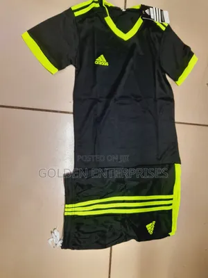 Black Kid's School Jersey