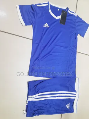 Blue Kid's School Jersey