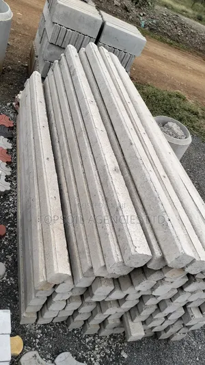 Straight Concrete Fencing Post