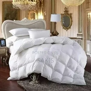 Pure White King Size (6*6) Cotton Duvets. Free Delivery