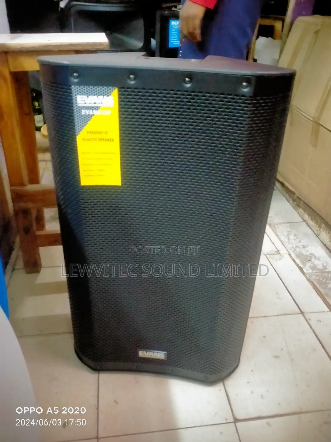 Evans Passive 15 Inch Speaker