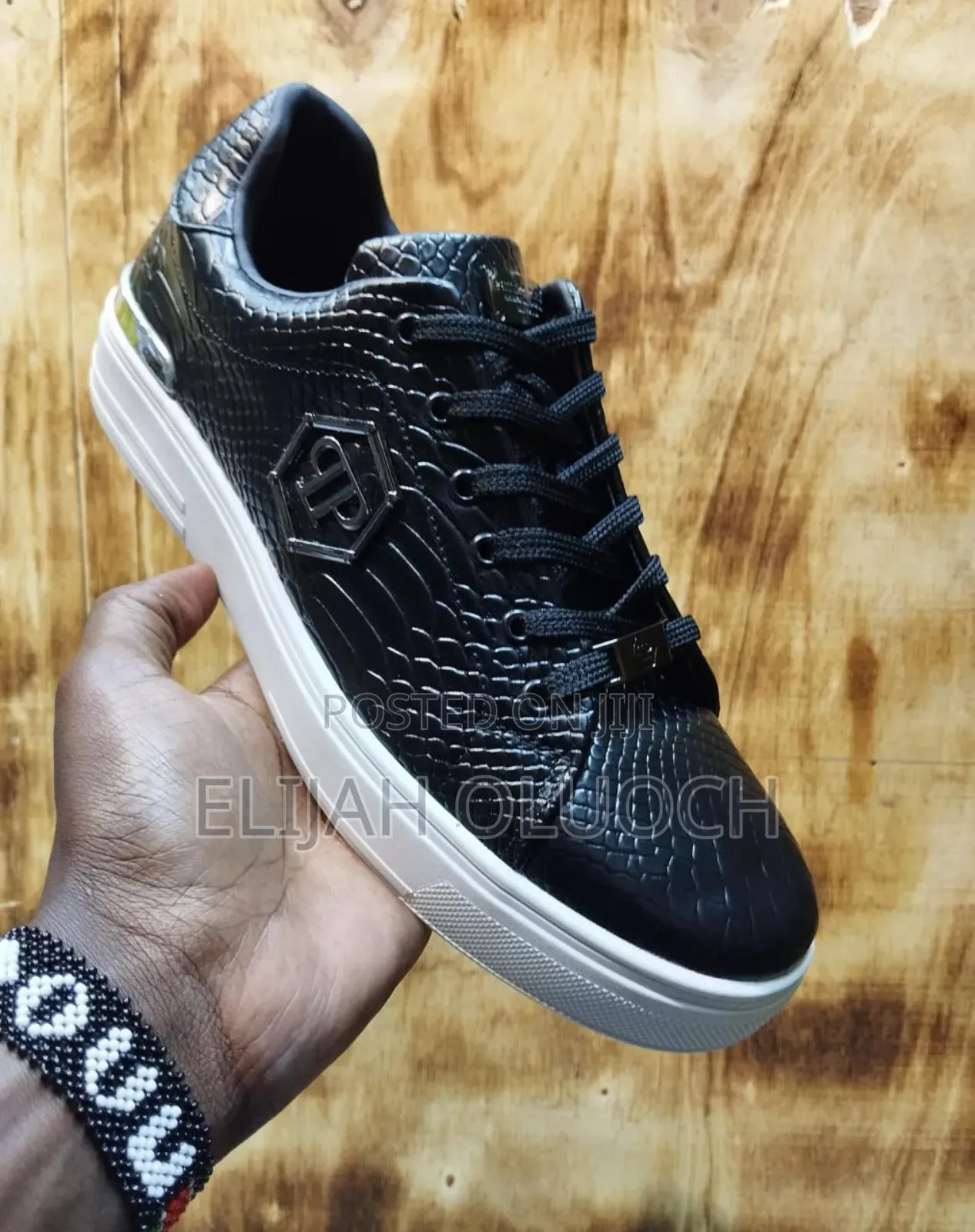 Philip Plein Casual Leather