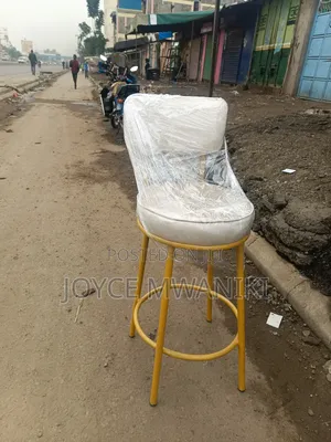 High Bar Stool or Kitchen Counter Stool Cream 