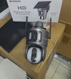 4MP Dual Lens 4G PTZ Solar Simcard Camera Wireless