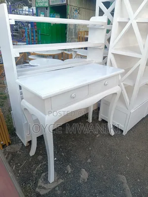 Console Table, White 