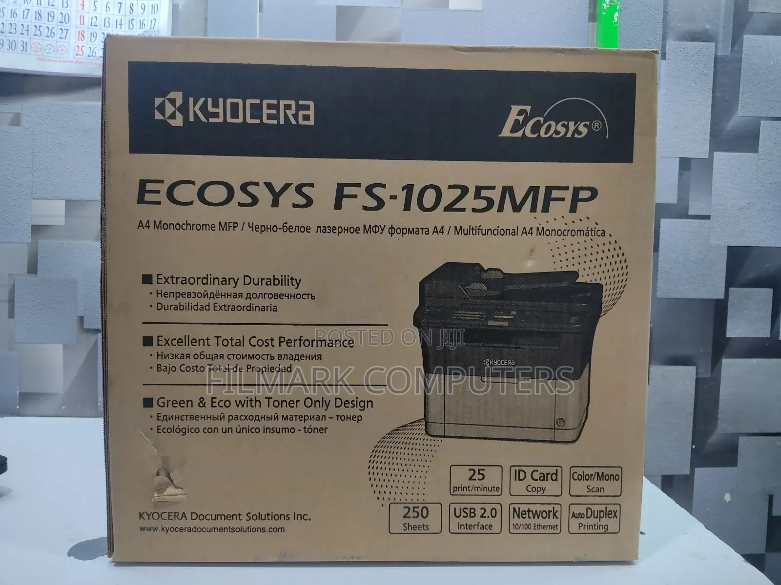 Kyocera Ecosys Fs 1025 Multi Function Laser Printer