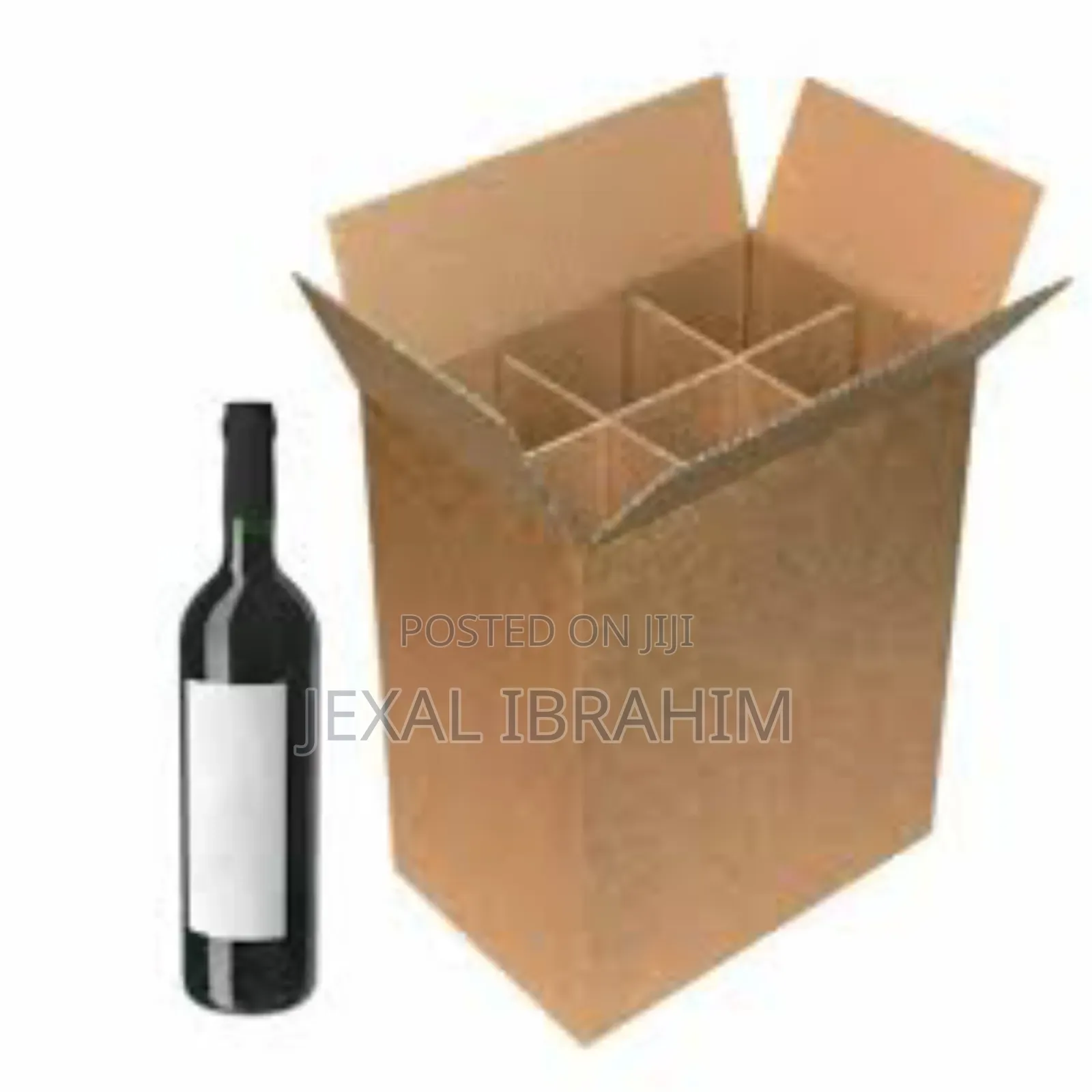 Partitioned Bottle Boxes