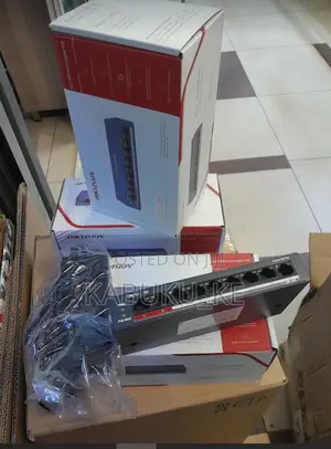 Hikvision 8 Ports 100mbps Unmanaged Poe Switch