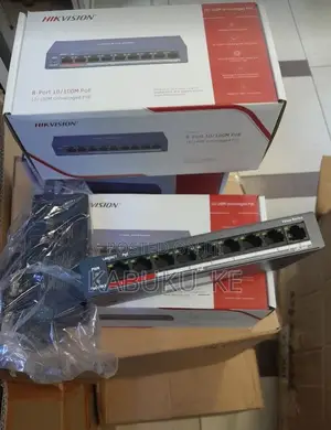 Hikvision 8-Port Poe Switch DS-3E0109P-E/M(B)