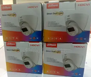 2mp Dahua Smart Hybrid Light Audio Fixed Turret Dome Camera