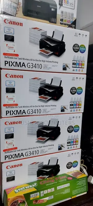 Canon Pixma G3410 A4 Colour Multifunction Inkjet Printer