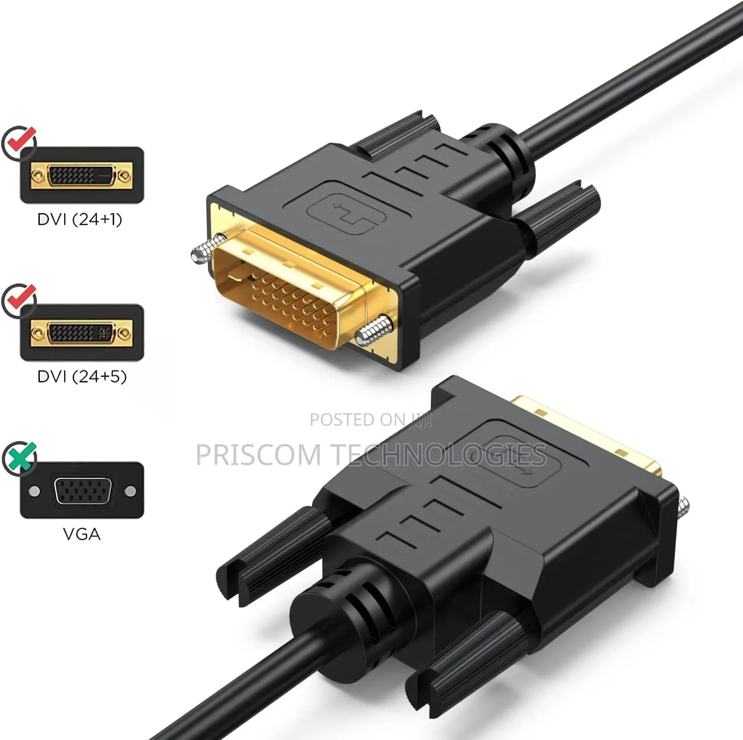 Dvi To Dvi Cable 1.5M