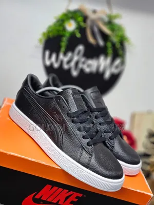 Puma Black Leather