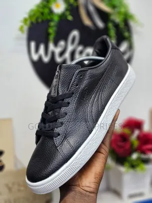 Puma Black Leather