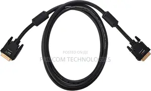 DVI to DVI Cable for Laptop, Gaming, Monitor, Projector, DVD