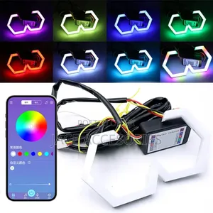 Rgb Hexagon Angel Eye Shrouds