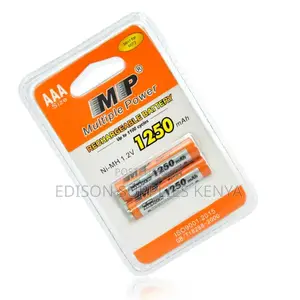 Rechargeable Battery Aaa Multiple Power 1250mah Batteries Mp