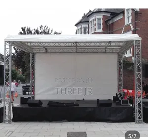 Canopy Stage With Goal Post Truss Available for Hire