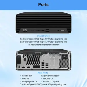 Desktop Computer HP ProDesk 400 G5 16GB Intel Core I7 SSD 512GB