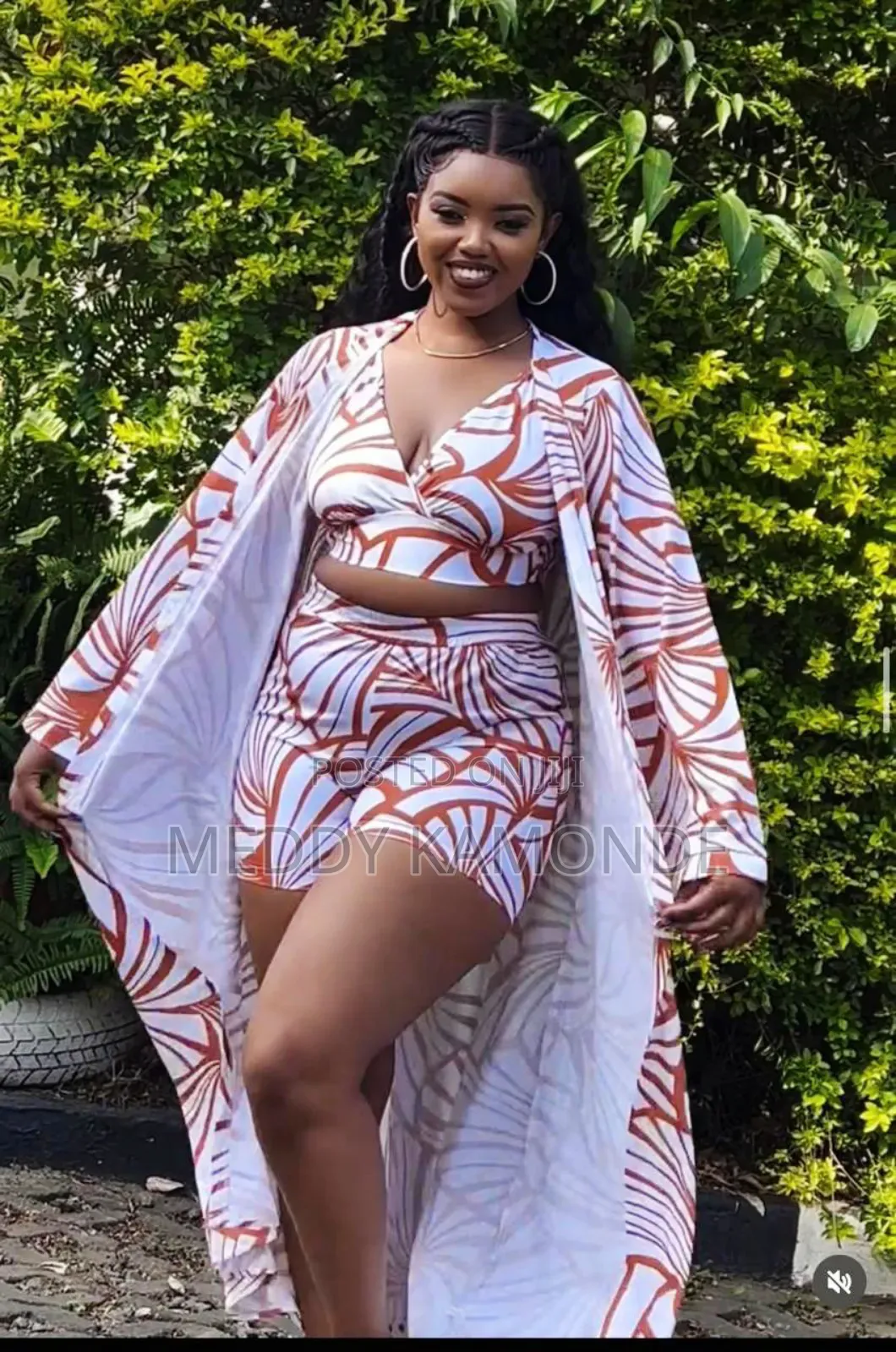 Designer Beach/Party Short Set