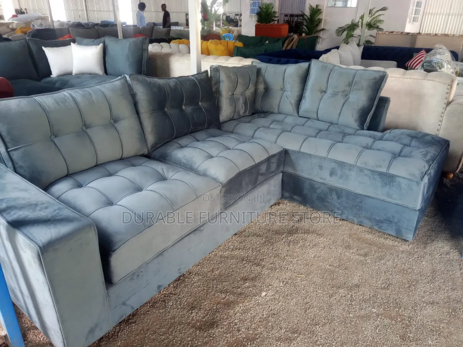 L Shape 6 Seater