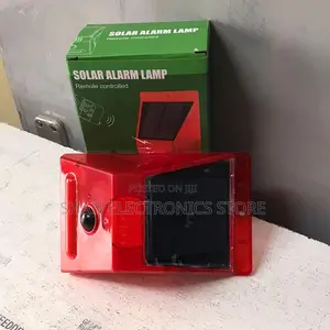 Anti-Theft Motion Detect Solar Powered Motion Sensor Alarm W