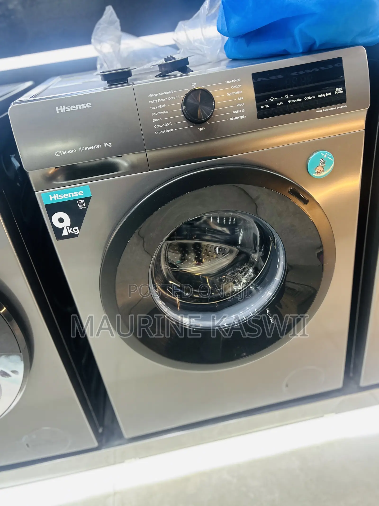 Hisense 9kg Front Load Full Automatic