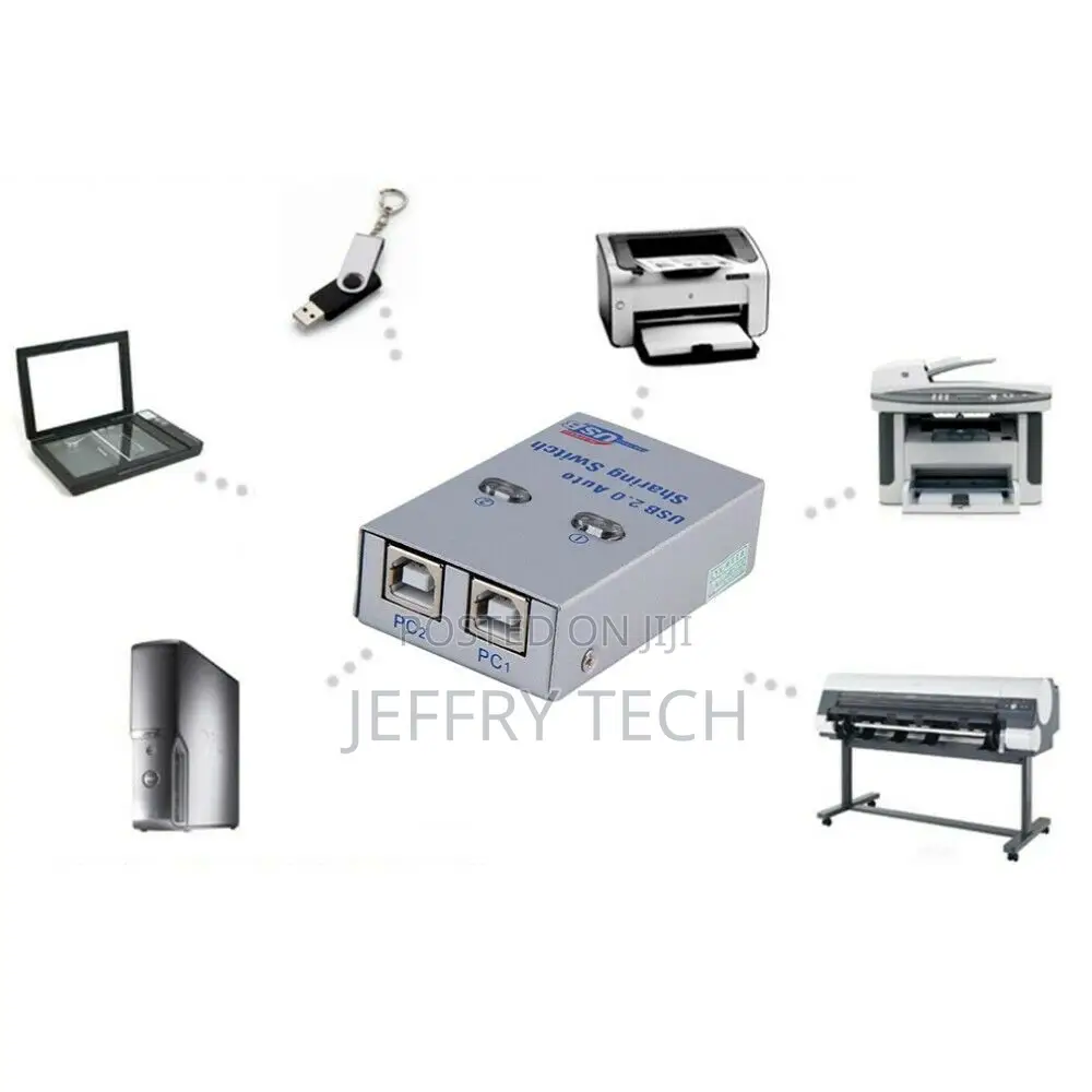 Printer Scanner PC Sharing Switch HUB Selector