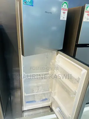 Hisense154l Double Door Fridge Grey