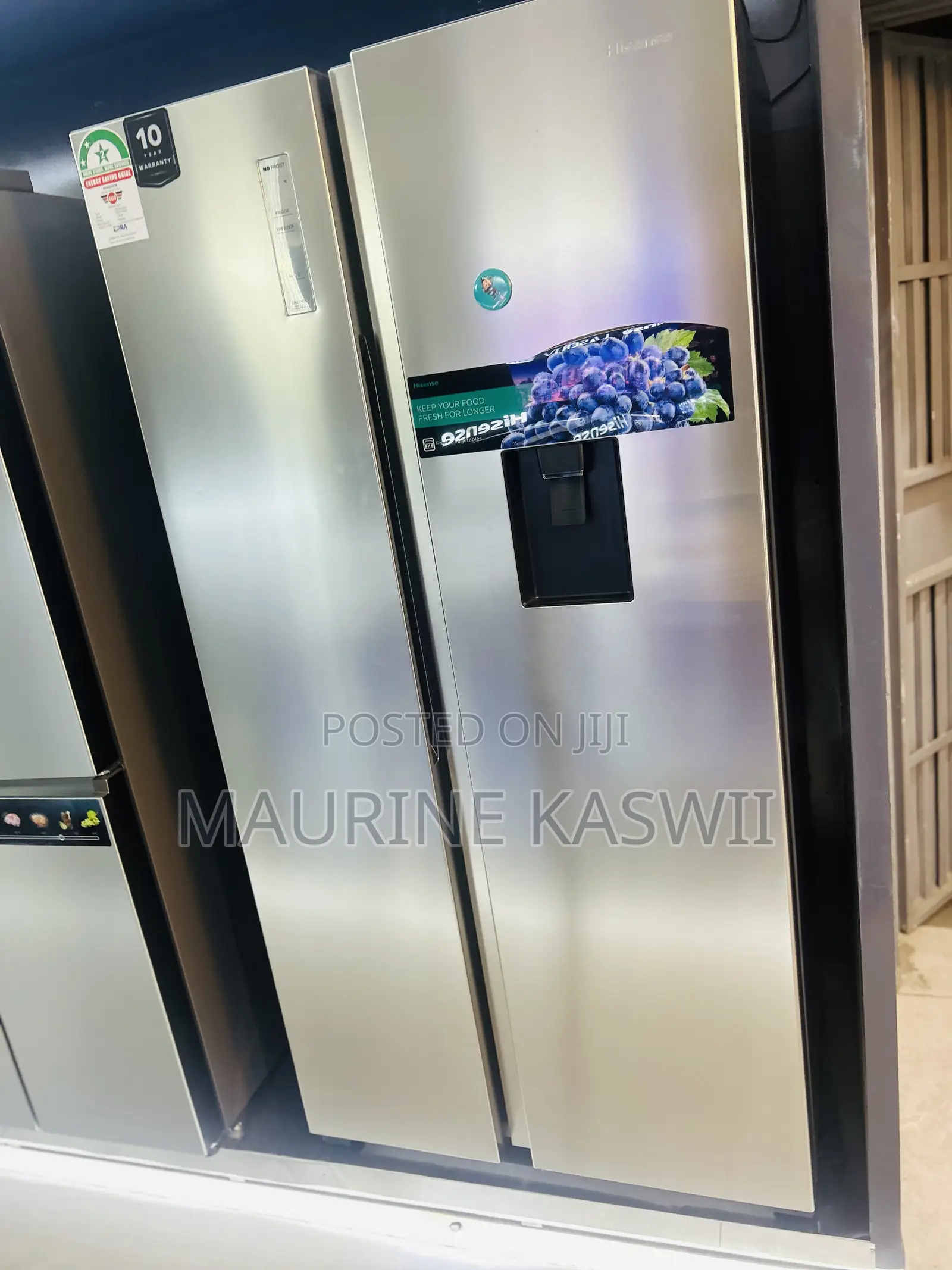 Hisense Side by Side 518 L With Dispenser