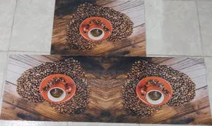 Kitchen Mats With Rubber / 2 in 1 3D Mats