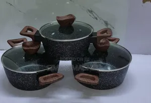 3pc Granite German Cookware