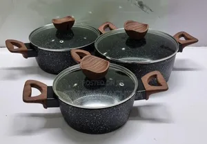 Granite Sufuria 3 PCS / Germany Granite Cookware