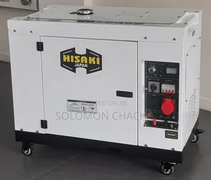 Hisaki 13.7kva Japan Diesel Generator Dual Phase With Ats