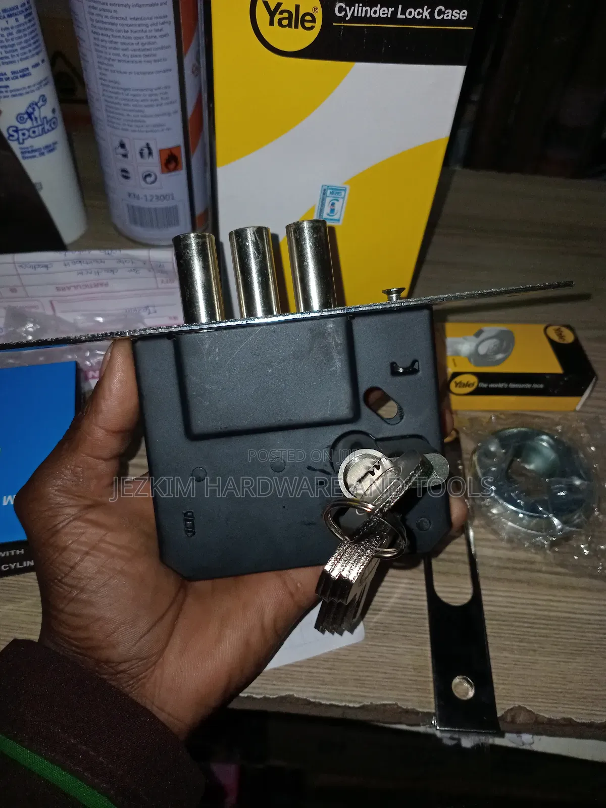 Deadlock 3 Pin Yale Heavy Duty