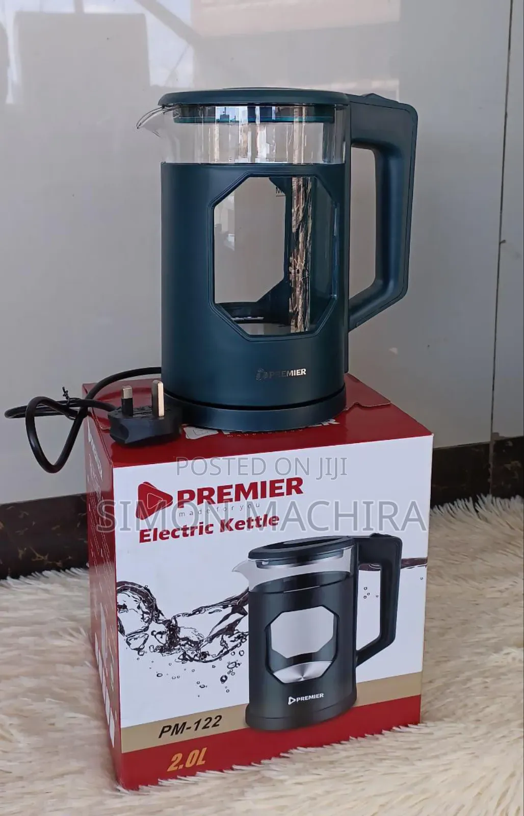 Premier 2L Electric Kettle Green