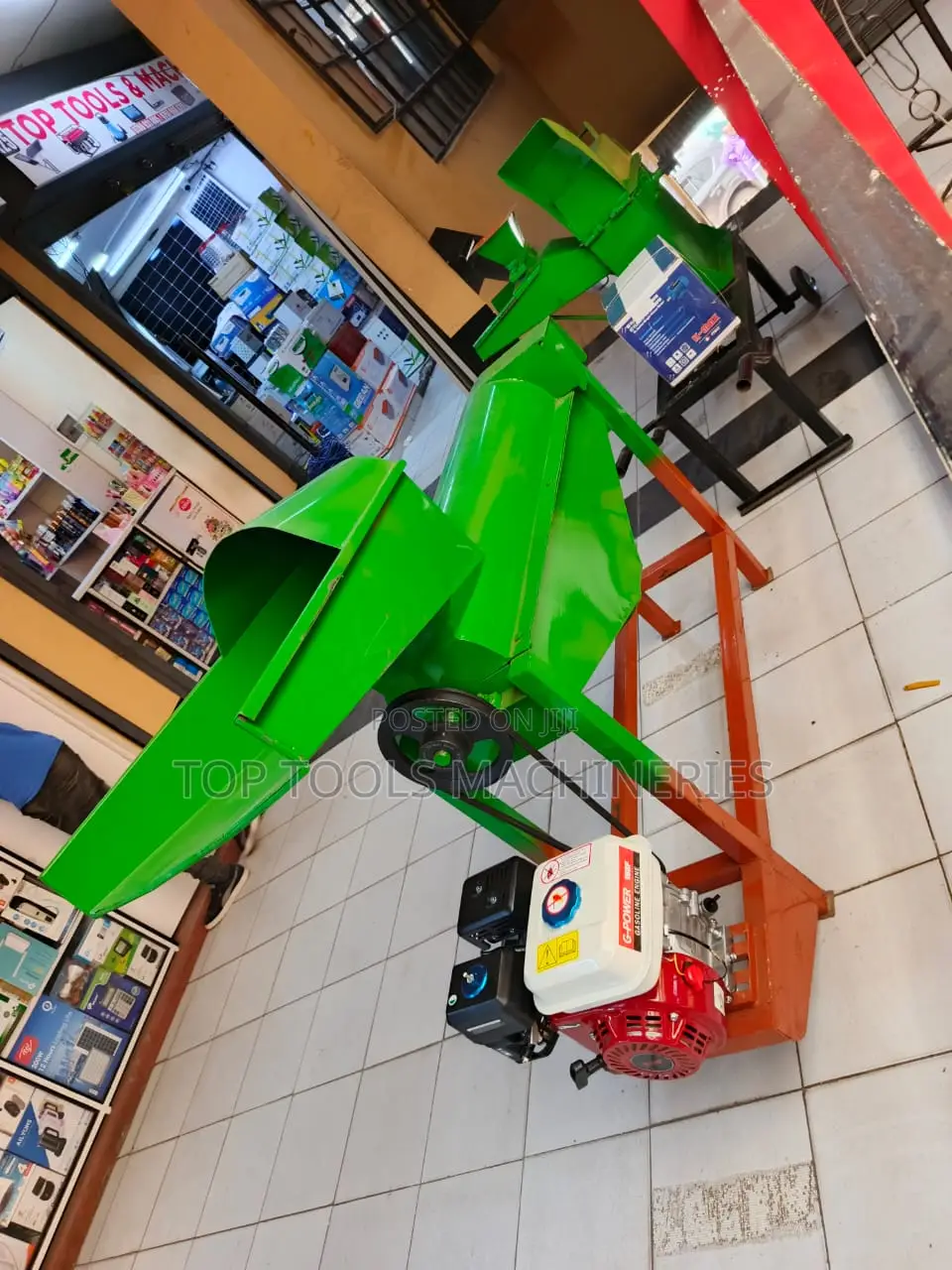 Complete Maize Sheller With Engine and Belt