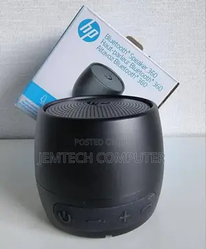 Hp Bluetooth Speaker 360 - Black