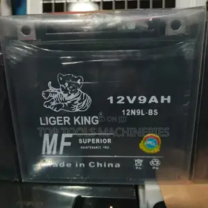 Liger King 9ah 12V Motorbike Battery